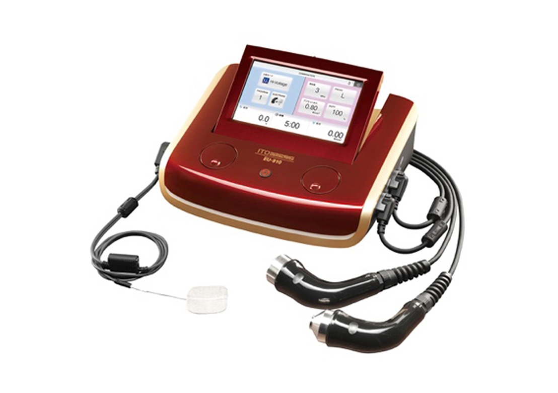 超音波治療器:伊藤超短波社製「コンビネーション刺激装置」